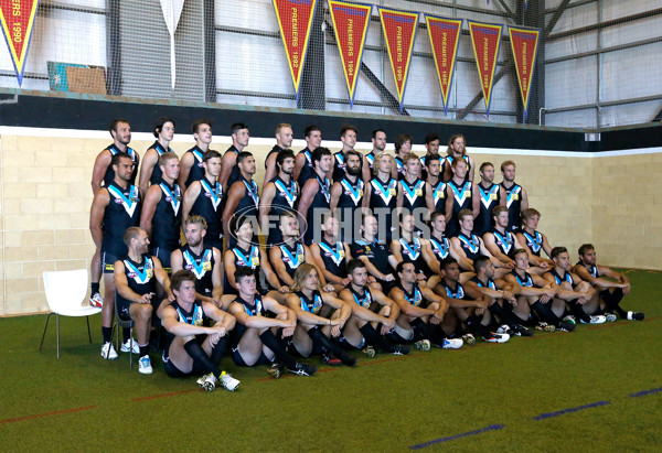 AFL 2015 Media - Port Adelaide Team Photo Day - 357856