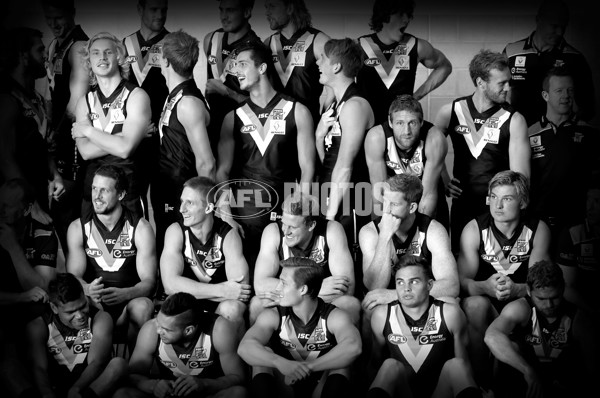 AFL 2015 Media - Port Adelaide Team Photo Day - 357862