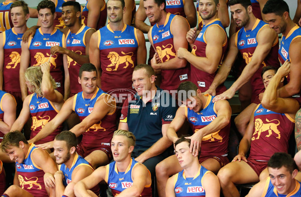 AFL 2015 Media - Brisbane Lions Team Photo Day - 359821