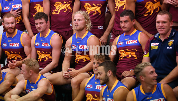 AFL 2015 Media - Brisbane Lions Team Photo Day - 359822