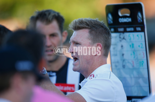 AFL 2015 NAB Challenge - Collingwood v Carlton - 362147