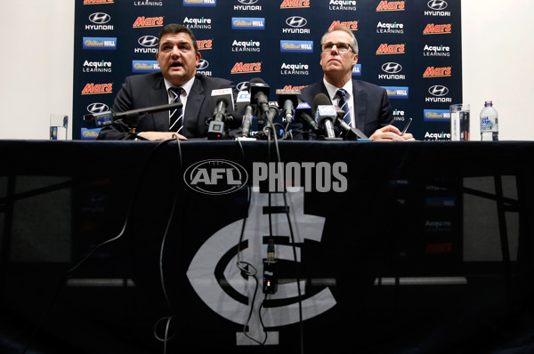 AFL 2015 Media - Carlton Press Conference 260515 - 376071