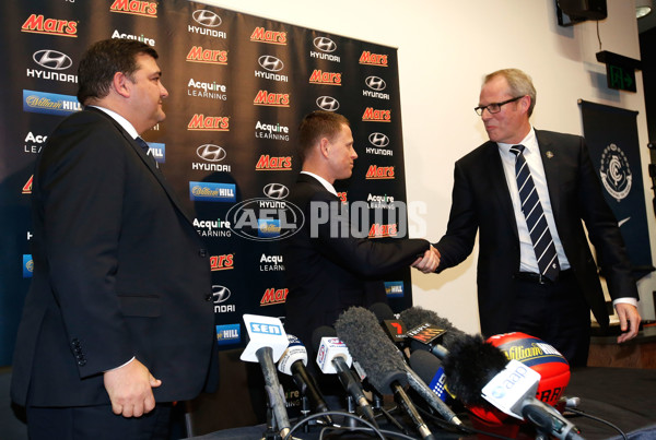 AFL 2015 Media - Carlton Coaching Announcement - 398973