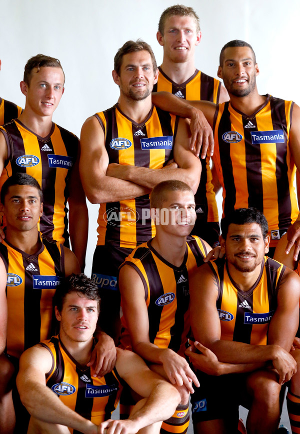 AFL 2014 Media - Hawthorn Team Photo Day - 311159