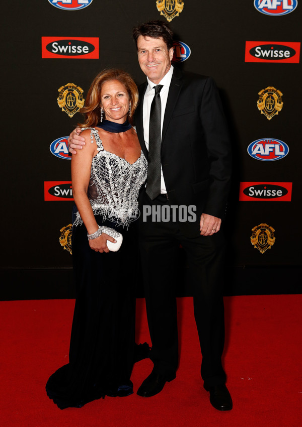 AFL 2015 Media - Brownlow Medal Red Carpet Arrivals - 407188