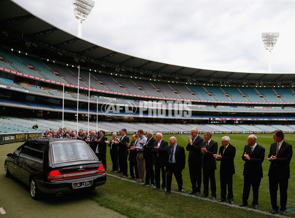 AFL 2014 Media - Tom Hafey Funeral - 328245