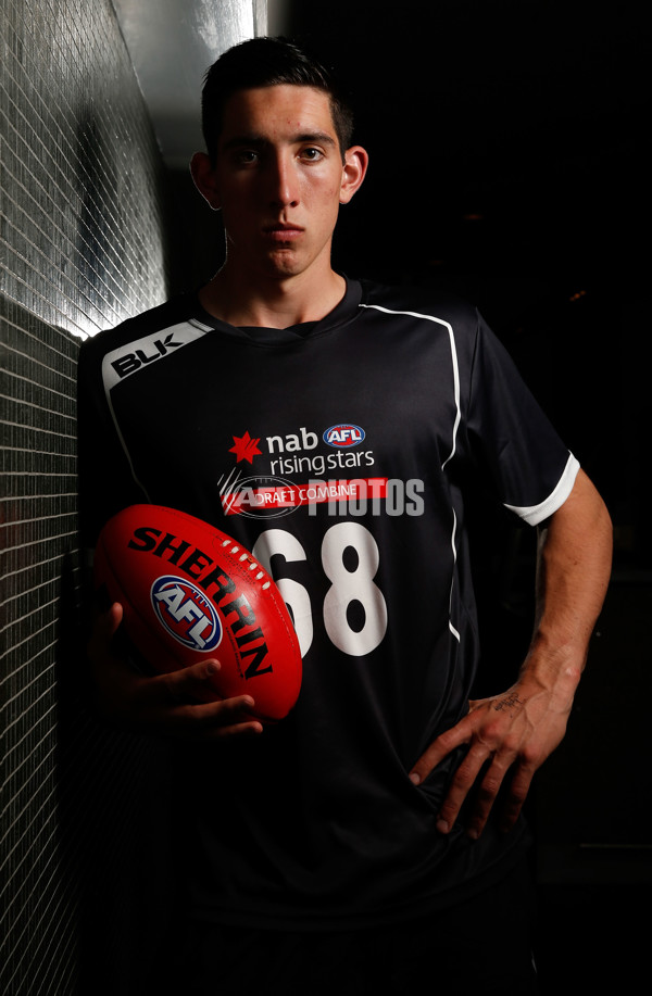 AFL 2015 Media - NAB AFL Draft Combine Portraits - 409450