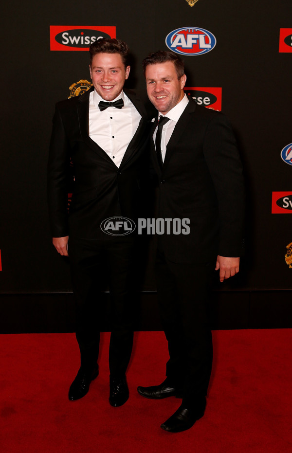 AFL 2014 Media - Brownlow Medal Red Carpet Arrivals - 350053