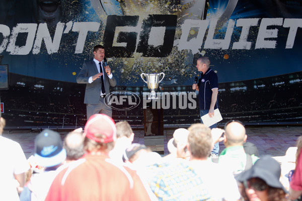 AFL 2014 Media - AFL Toyota Live Site Day 2 - 350291