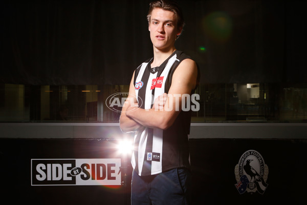 AFL 2014 Media - Collingwood Darcy Moore Signing - 352594
