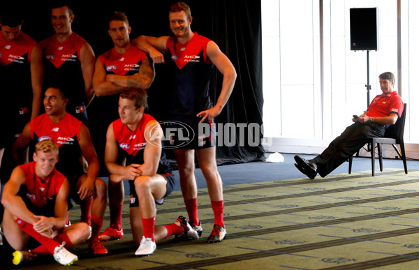 AFL 2016 Media - Melbourne Team Photo Day - 416512
