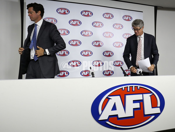 AFL 2017 Media - Mike Fitzpatrick Press Conference - 486653