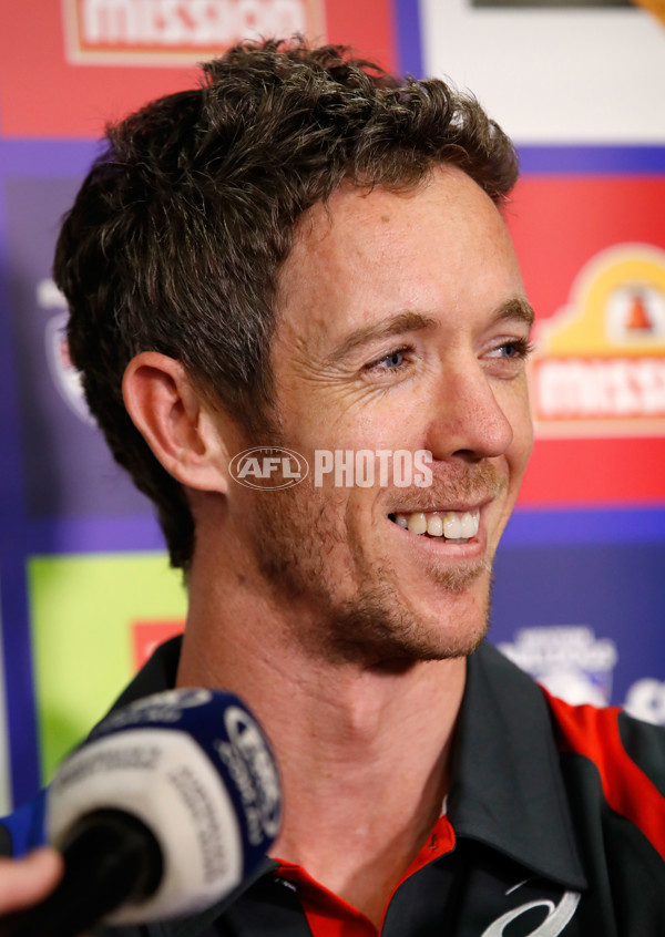 AFL 2017 Media - Robert Murphy 300th game Press Conference - 503124