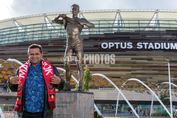 AFL 2019 Media - Nicky Winmar Statue Unveiling - 691329