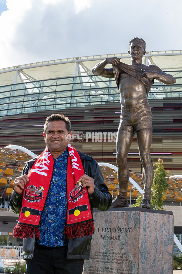 AFL 2019 Media - Nicky Winmar Statue Unveiling - 691327