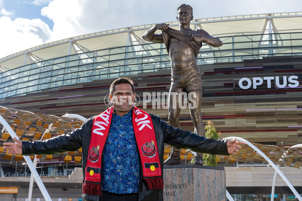 AFL 2019 Media - Nicky Winmar Statue Unveiling - 691330