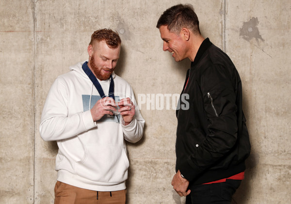 AFL 2018 Portraits - Adam Cooney and Matthew Richardson - 633786