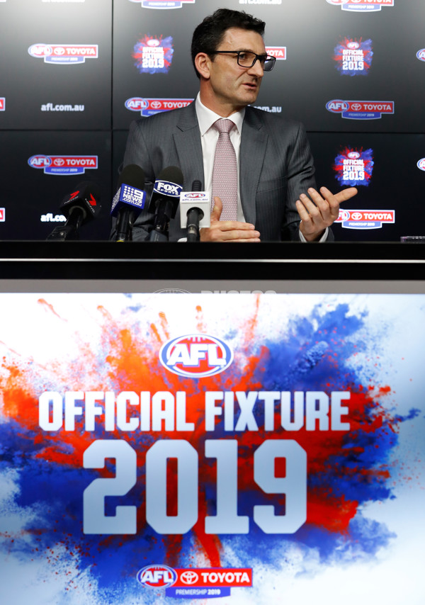AFL 2018 Media - 2019 Fixture Release - 638402