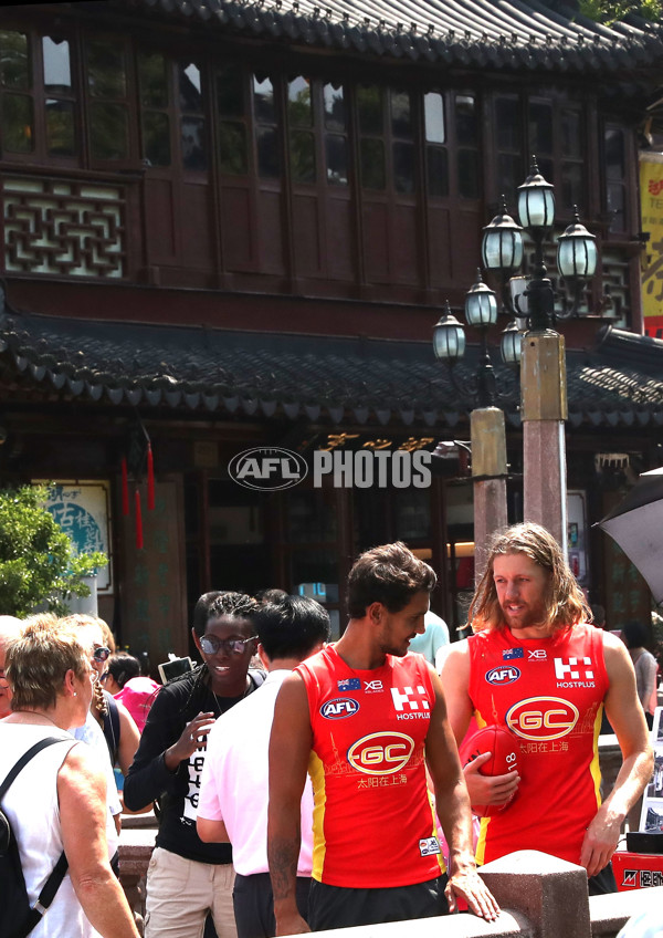 AFL 2018 Media - Gold Coast Suns in Shanghai 160518 - 592677
