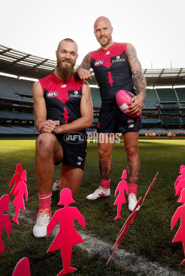 AFL 2018 Media - Melbourne BCNA Pink Lady Match Press Conference - 611970