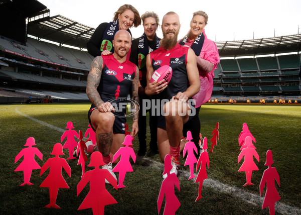 AFL 2018 Media - Melbourne BCNA Pink Lady Match Press Conference - 611973