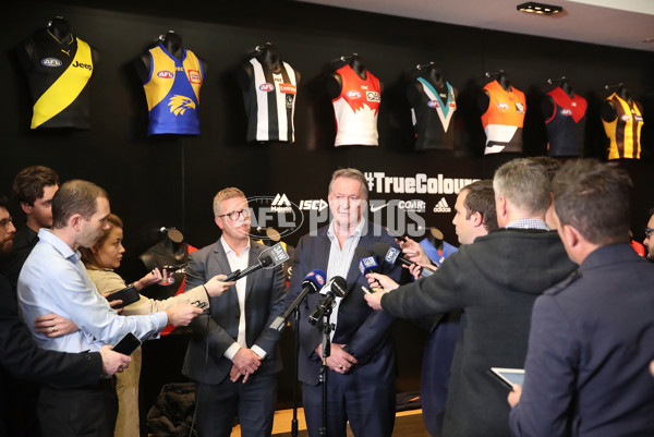 AFL 2018 Media - AFL Competition Committee Media Opportunity - 614235