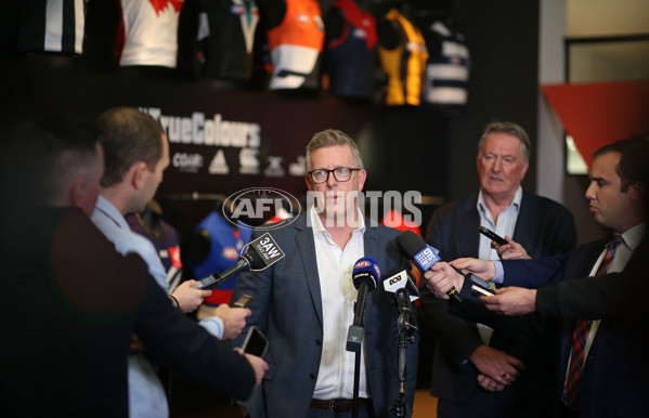 AFL 2018 Media - AFL Competition Committee Media Opportunity - 614230