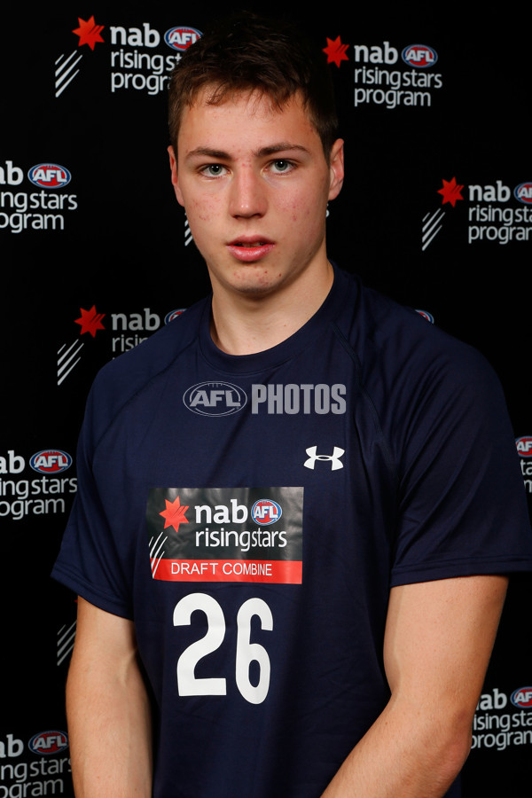 AFL 2013 Media - NAB AFL Draft Combine Headshots - 306399