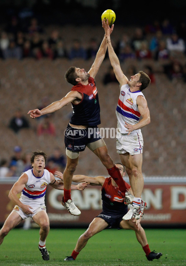 AFL 2012 Rd 04 - Melbourne v Western Bulldogs - 254725