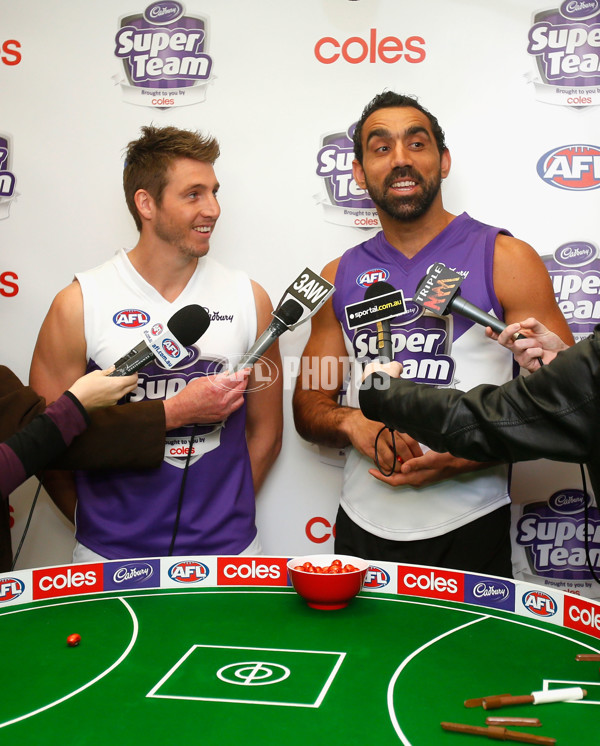 AFL 2012 Media - Dale Thomas and Adam Goodes Media Conference - 266980