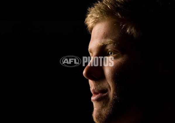 AFL 2010 Media - Daniel Hannebery Portrait Shoot - 215136