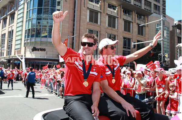 AFL 2012 Media - Sydney Swans Street Parade - 272021