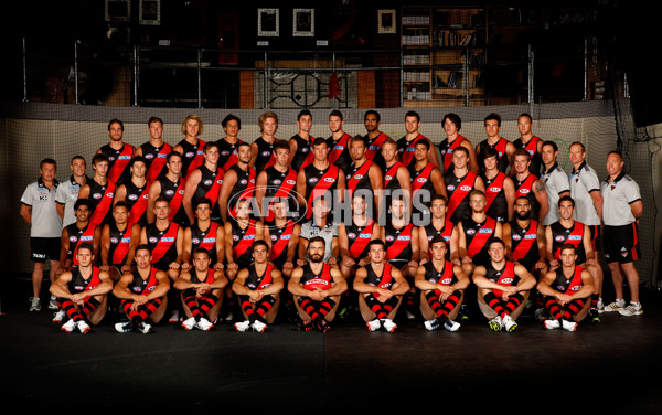 AFL 2012 Media -  Essendon Team Photo - 414511