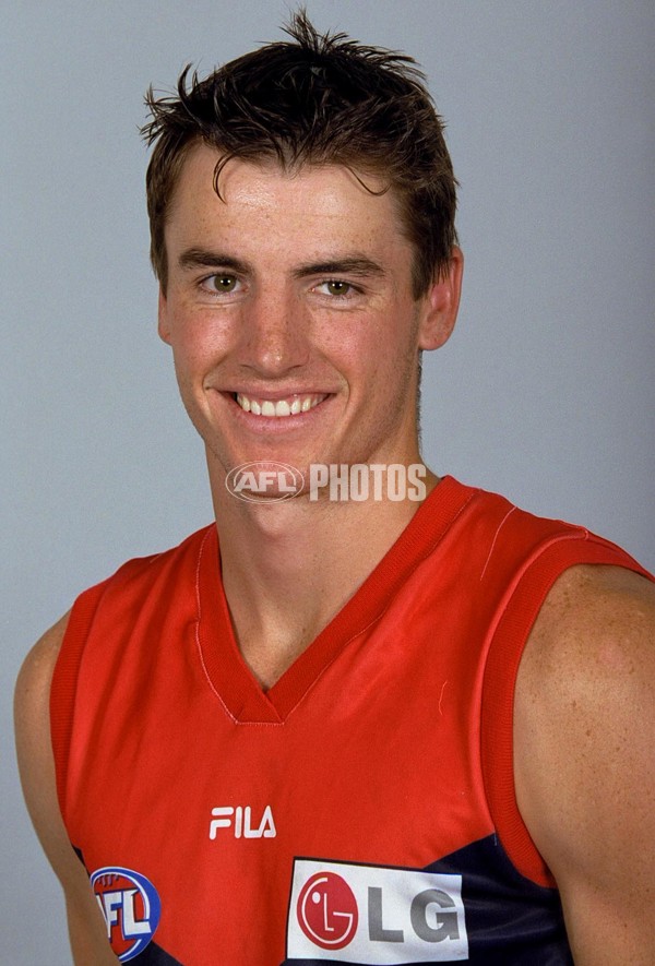 AFL 2001 Media - Melbourne Team Portraits - 166849