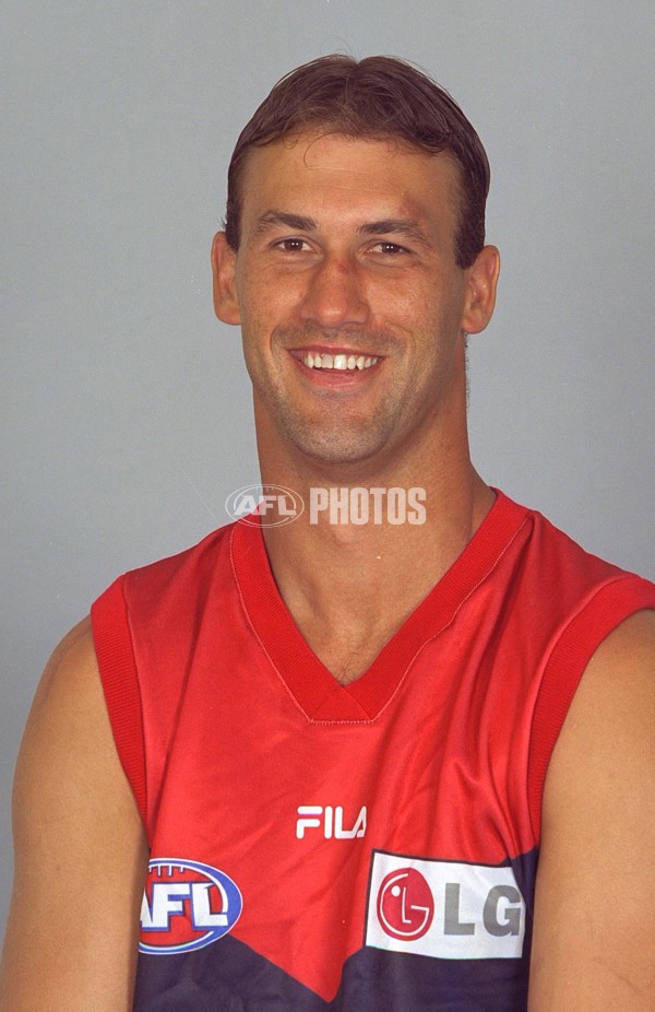 AFL 2001 Media - Melbourne Team Portraits - 166858