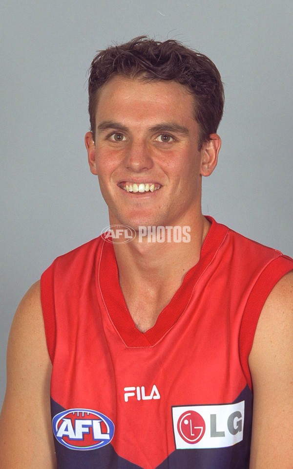 AFL 2001 Media - Melbourne Team Portraits - 166833
