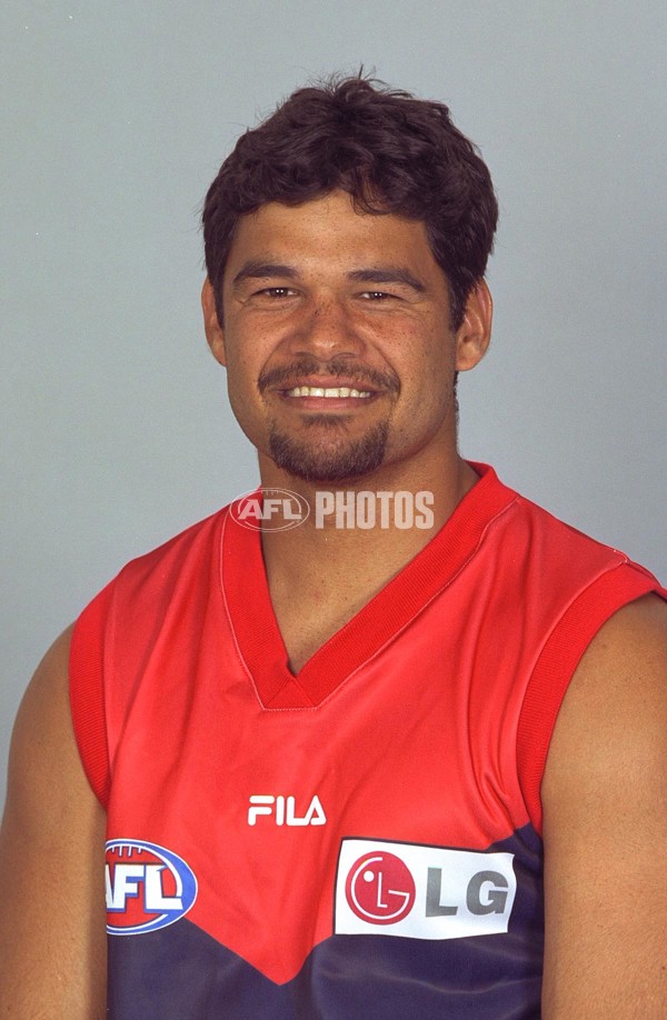 AFL 2001 Media - Melbourne Team Portraits - 166840