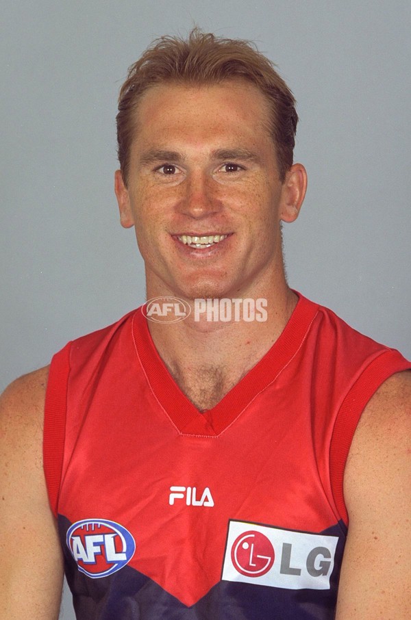 AFL 2001 Media - Melbourne Team Portraits - 166855