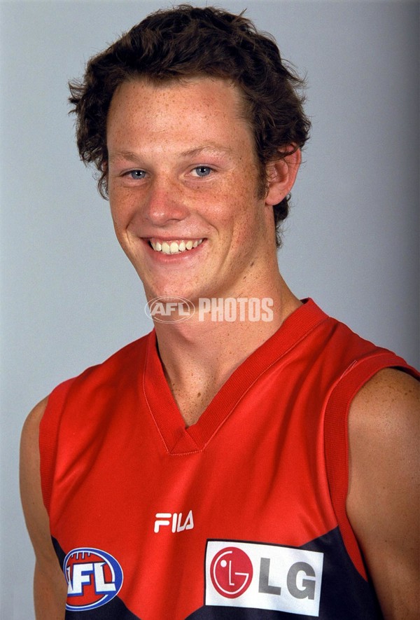 AFL 2001 Media - Melbourne Team Portraits - 166843