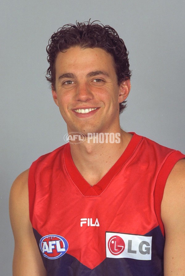 AFL 2001 Media - Melbourne Team Portraits - 166846