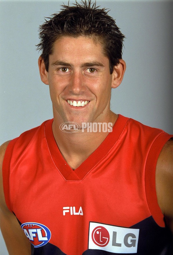 AFL 2001 Media - Melbourne Team Portraits - 166870