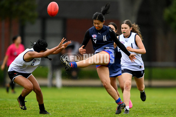 AFL 2023 Girls Victorian Diversity All-Stars - Vic Country v Vic Metro - A-40431141