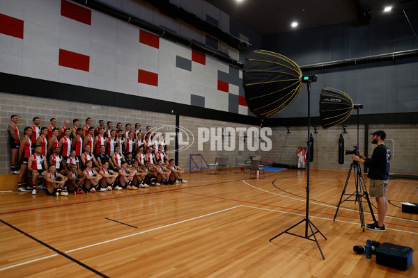 AFL 2024 Media - St Kilda Team Photo Day - A-45957282
