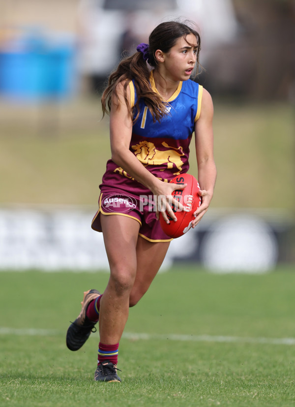 2024 U16 Girls Championships - Victoria Country v Brisbane Lions Academy - A-47078386