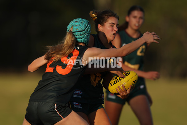 AFL 2024 National Development Championship U16 Girls - GWS Giants Academy v Tasmania - A-47148789