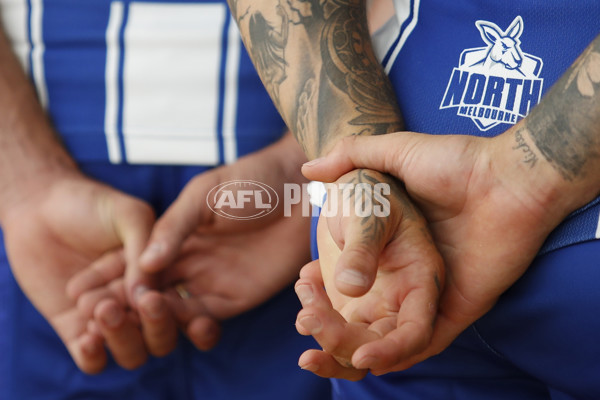AFL 2020 Media - North Melbourne Team Photo Day - 736943