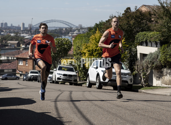 AFL 2020 Training - Harry Himmelberg and Tim Taranto Isolation Training - 746306