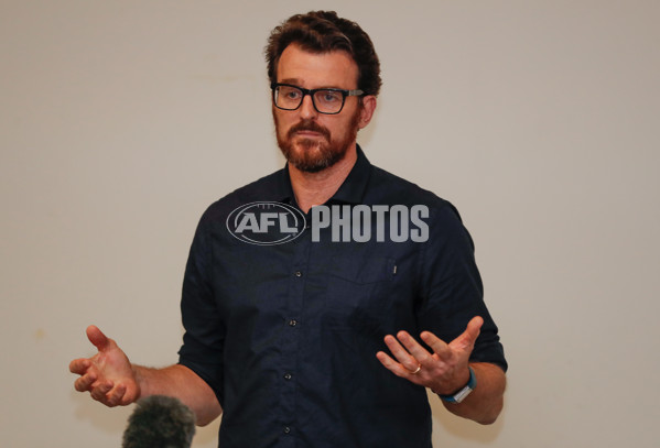 AFL 2020 Media - Richmond Press Conference 040920 - 778975