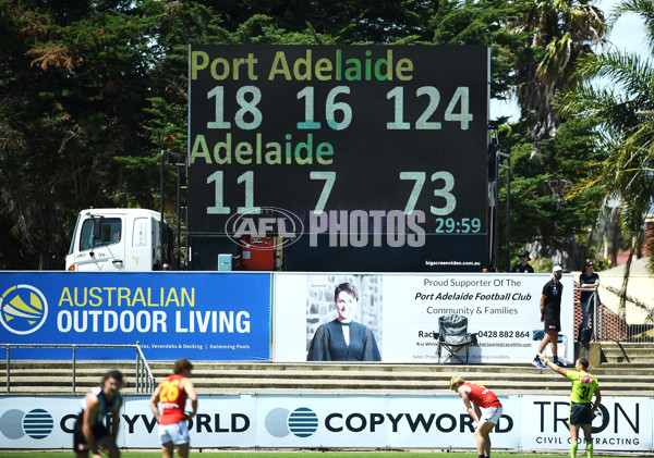 AFL 2021 Training - Port Adelaide v Adelaide Practice Match - 810176