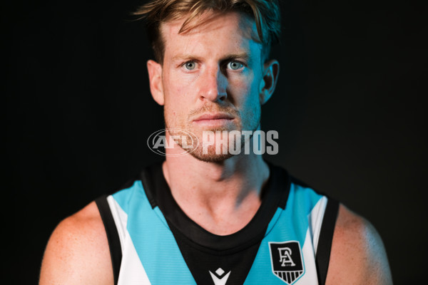 AFL 2021 Portraits - Port Adelaide - 811996